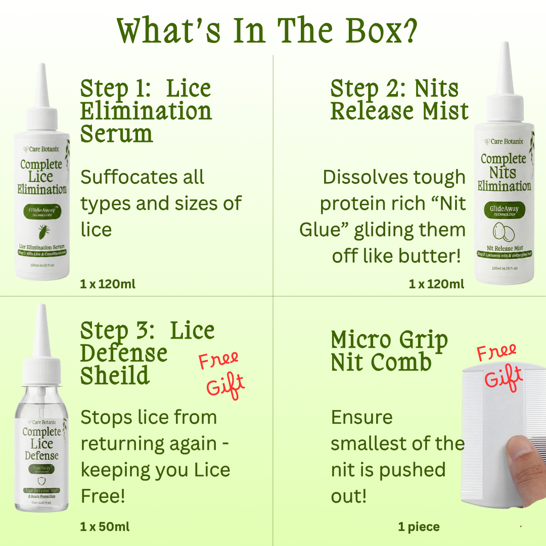 GlideAway™ - 2 Step Clinical Lice & Nits Elimination System