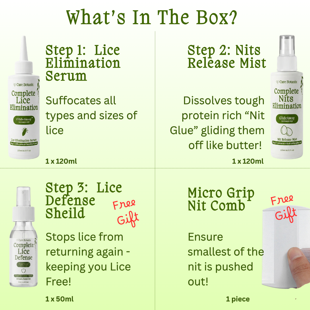 GlideAway™ - 2 Step Clinical Lice & Nits Elimination System